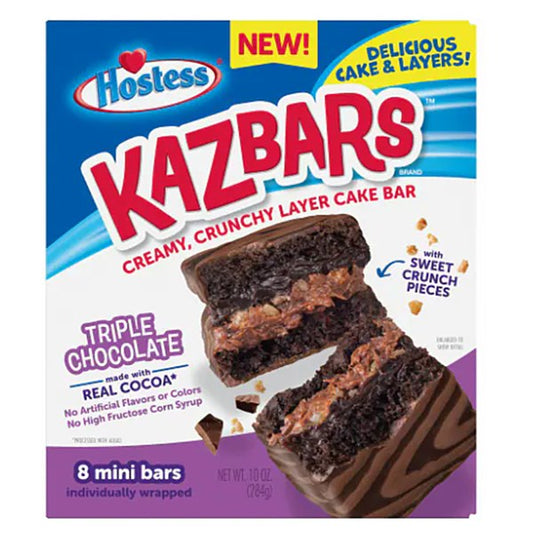 Hostess Kazbars Chocolate 284g