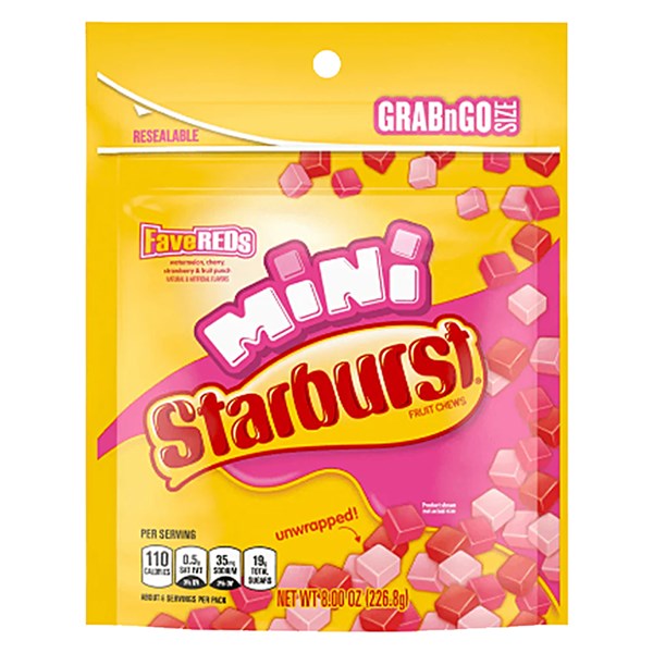 Starburst Minis Favereds Pouch 226g