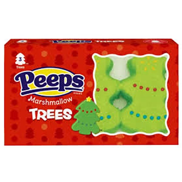 US Peeps Marshmallow Trees 3 pack 42g