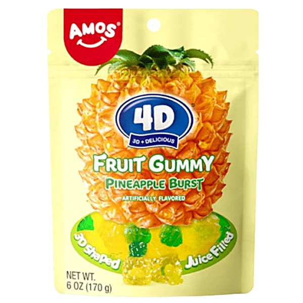 Amos 4D Pineapple Burst 170g