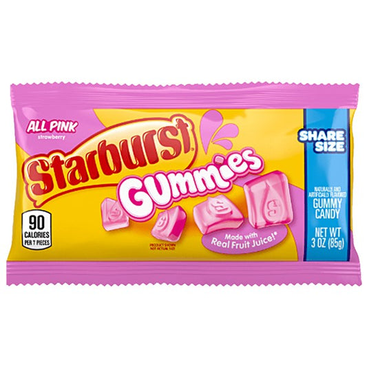 Starburst Gummies all Pink Share Size 85g
