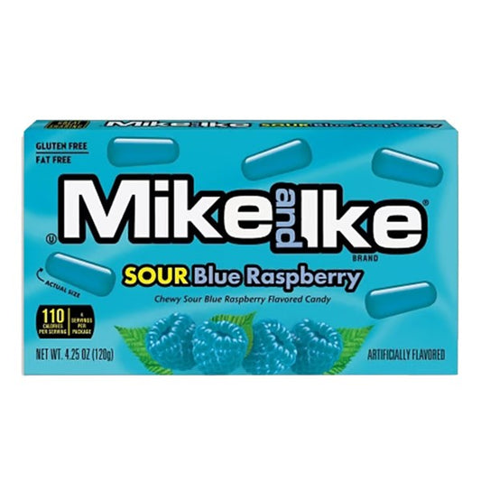Mike & Ike Sour Blue Raspberry Theatre 120g