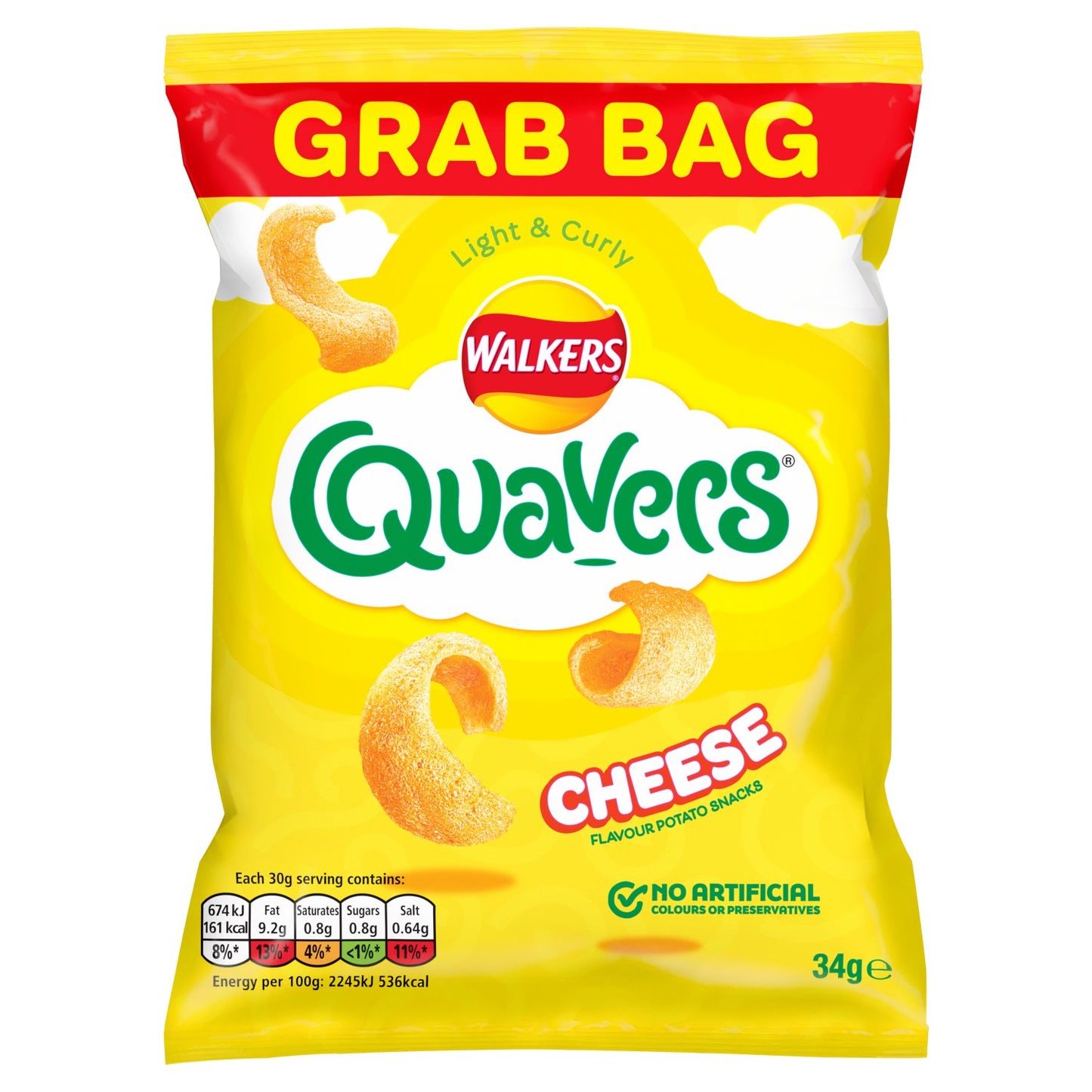 Quavers cheese big eat maxi 34g