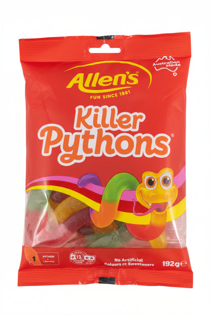 Allen's Killer Pythons 192g