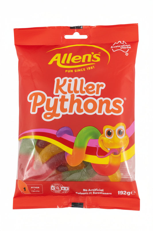 Allen's Killer Pythons 192g