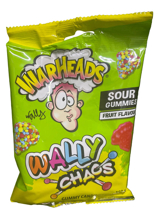 Warheads Sour Gummies Wally Chaos 150g