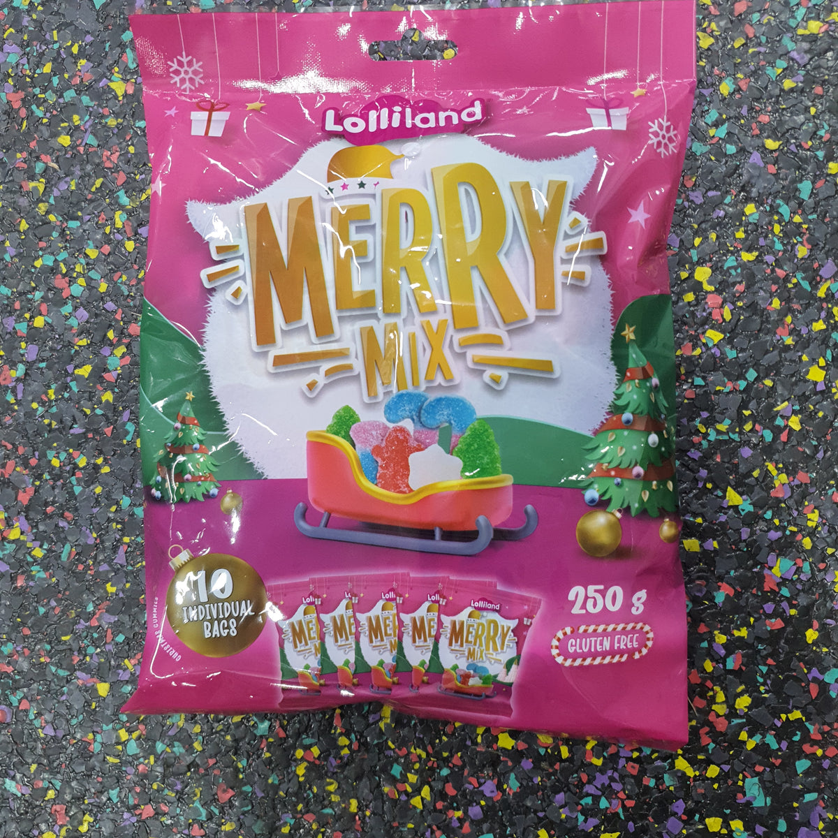 Lolliland Christmas Mix 25g x 10pk – Tom's Confectionery Warehouse