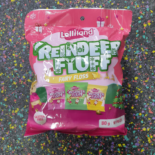 Christmas fairy floss 10pk 80g