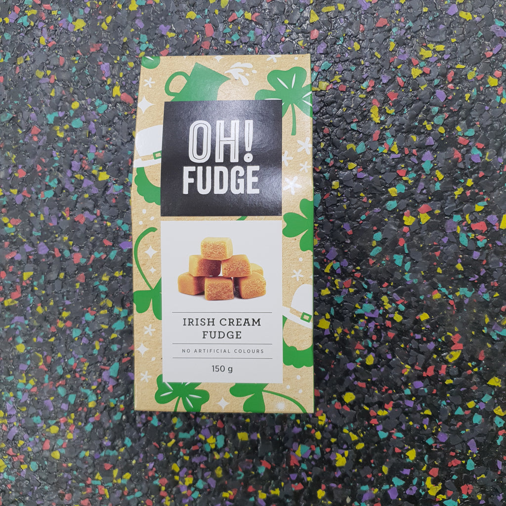 OH! Fudge Irish cream fudge 150g Tom's Confectionery Warehouse