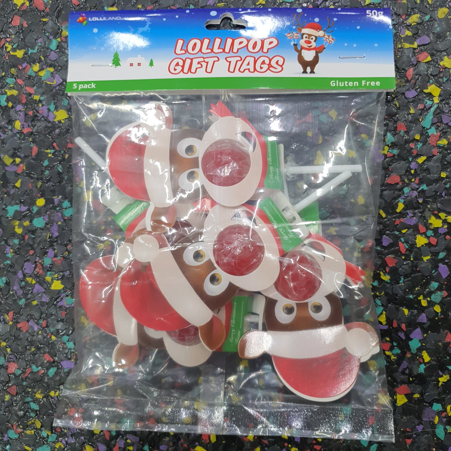 Lolliland lollipop gift tags 50g