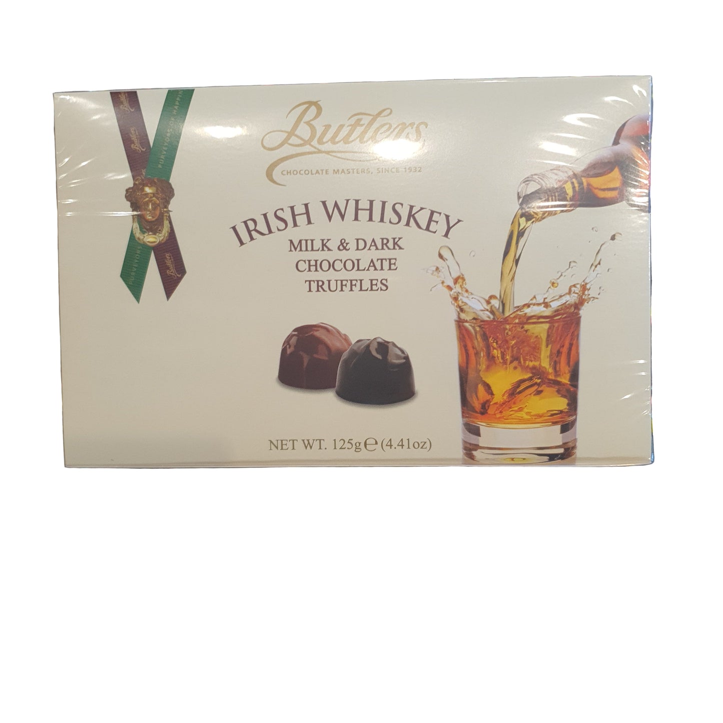 Irish Whiskey Milk & Dark Truffles 125g