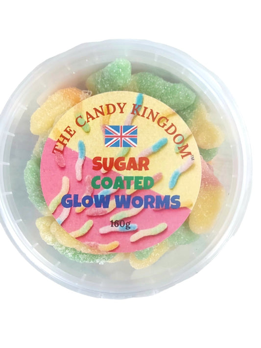 Sugar Coated Glow Worms 160g