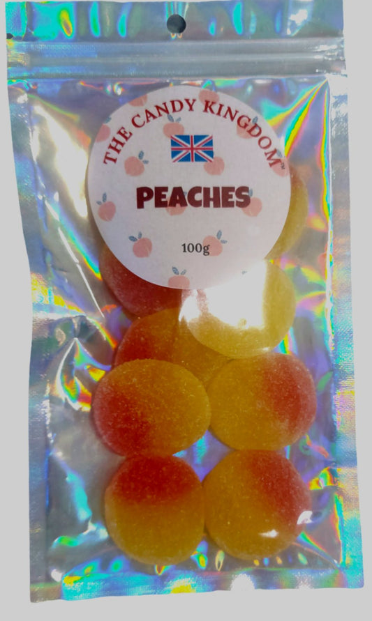 The Candy Kingdom - Peaches bag 100g