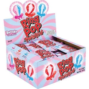 Bazooka Ring Pop Twisted 14g