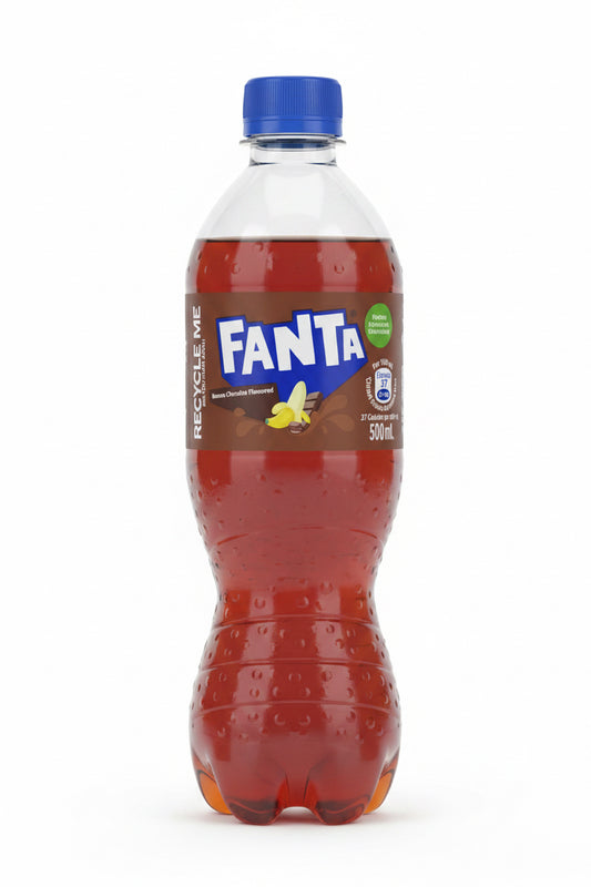Fanta Banana Chocolate Bottle 500ml