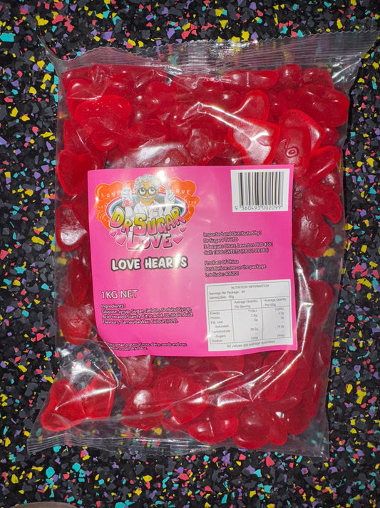 Dr Sugar Love Hearts Gummy 1kg