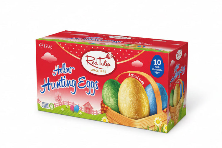 Cadbury Easter Red Tulip Hollow Egg 170g