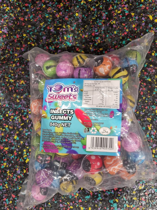 Tom’s Sweets Insect Gummy 840g