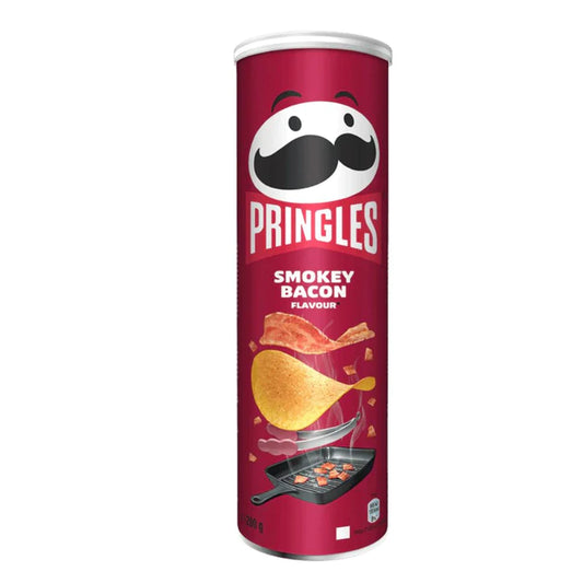PRINGLES SMOKEY BACON 165G