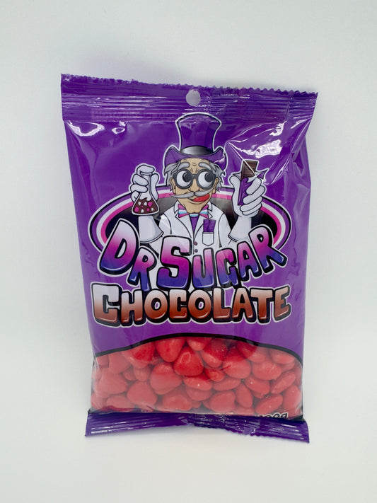 Dr Sugar 100g Red Chocolate Heart Beans