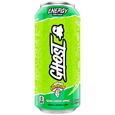 GHOST WARHEADS GREEN APPLE 473ML