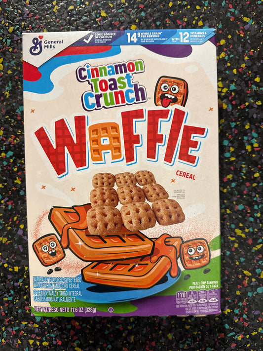 Cinnamon Toast Crunch waffle 328g