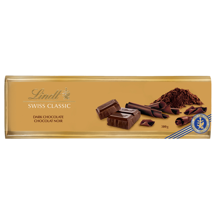 Lindt Gold Surfin Dark Chocolate Block 300g
