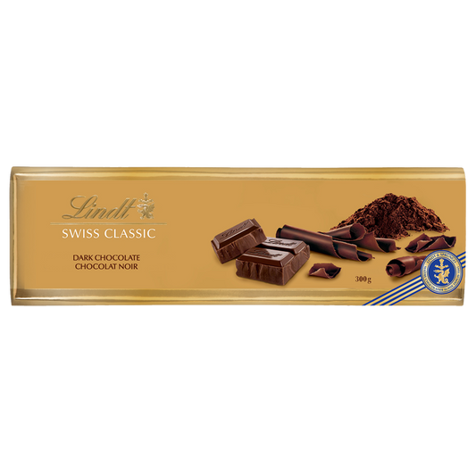 Lindt Gold Surfin Dark Chocolate Block 300g