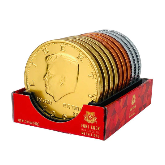 Fort Knox MILK CHOCOLATE COIN MEDALLION 58G