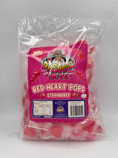 Red Heart Pops Strawberry 1.6kg
