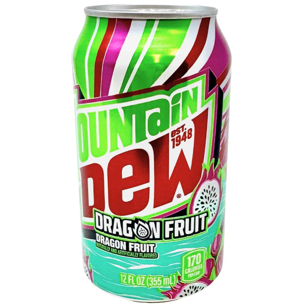 US Mountain Dew Dragon Fruit 355ml