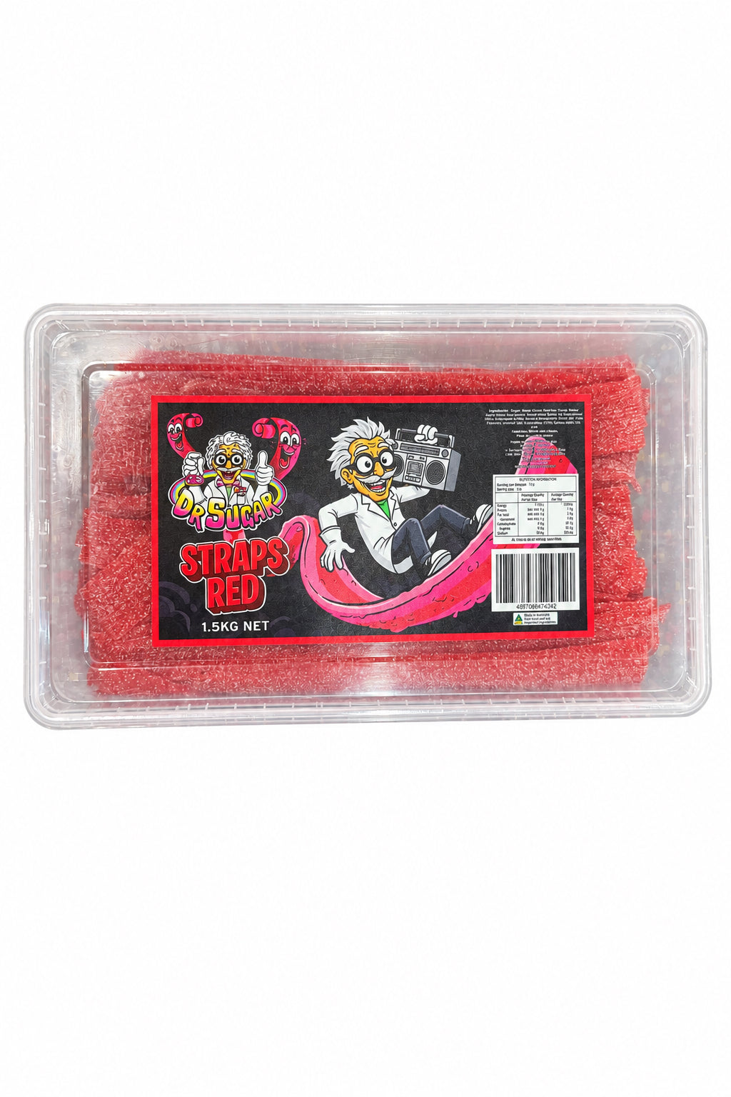 Dr Sugar Red Straps 1.5kg