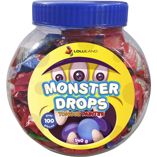 Lolliland Monster Drop Jars 540g