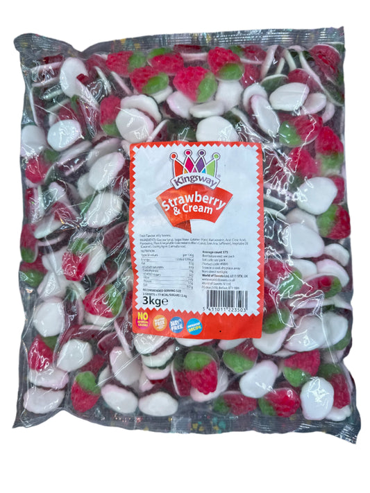 Kingsway strawberry & cream 3kg