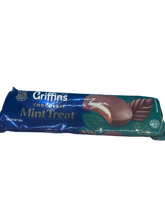 Griffins Mint Treat Biscuits - Tom's Confectionery Warehouse
