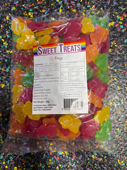Sweet treats - Frogs 1kg