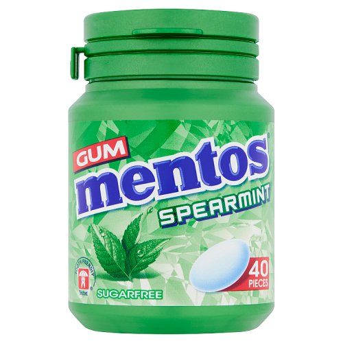 UK Mentos Spearmint Gum 40pcs