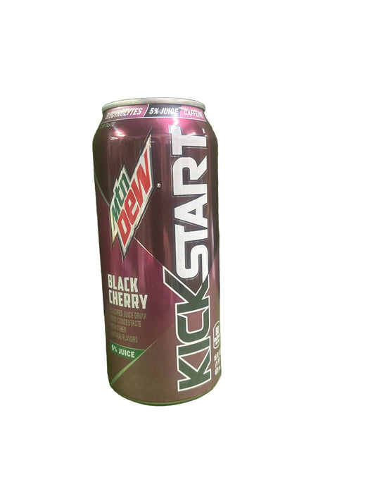 US Mtn Dew Kick Start Black Cherry 473ml