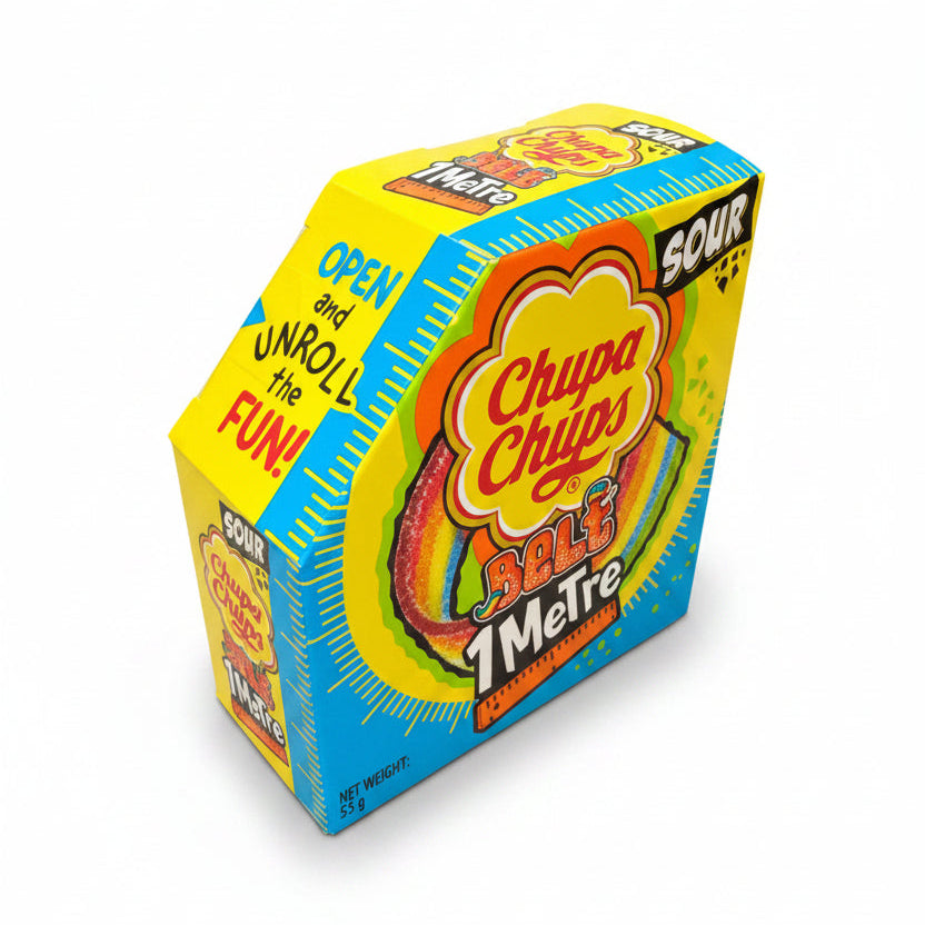 Chupa Chups Sour Belt 1 Metre 55g