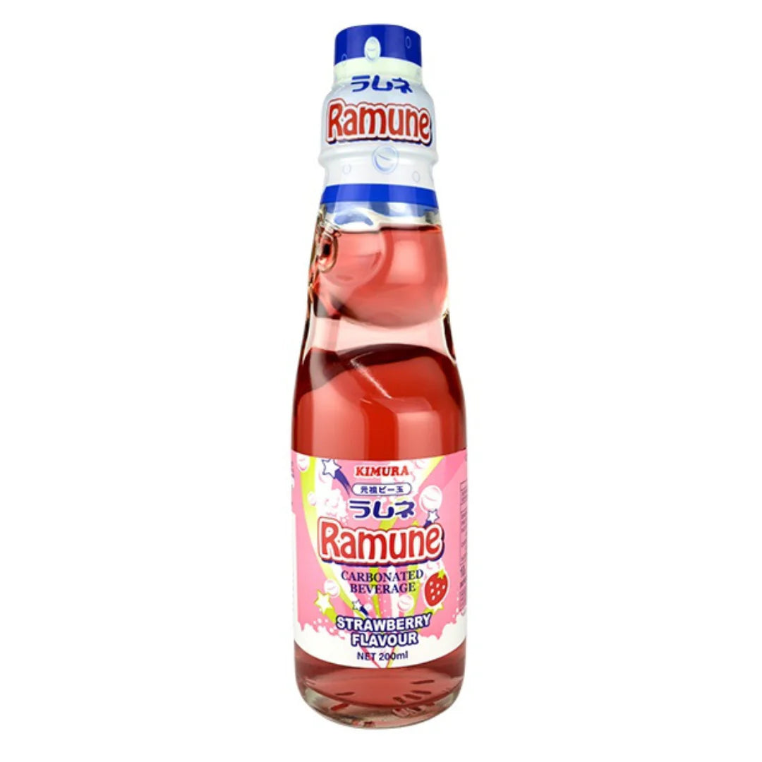Ramune - Strawberry Flavour 200ml