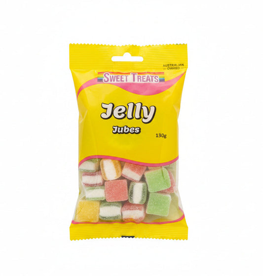 Sweet Treats Jelly Jubes 130g