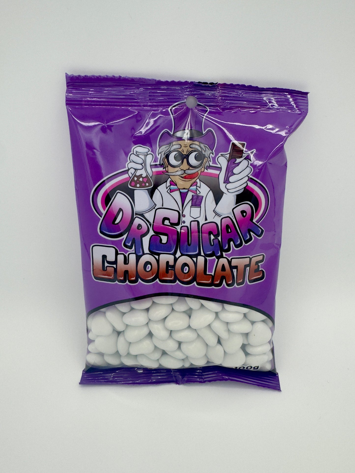 Dr Sugar 100g White Chocolate Heart Beans