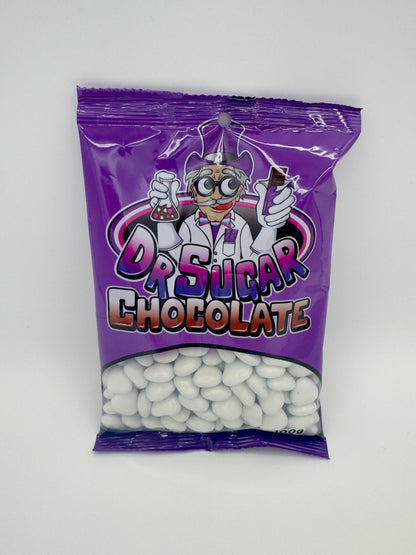 Dr Sugar 100g White Chocolate Heart Beans