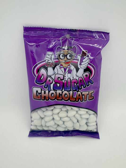Dr Sugar 100g White Chocolate Heart Beans