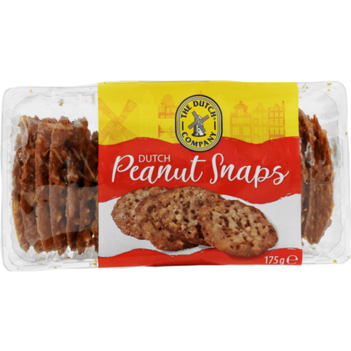 The Dutch Company - Peanut Snaps (Kletskoppen) 175g – Tom's ...