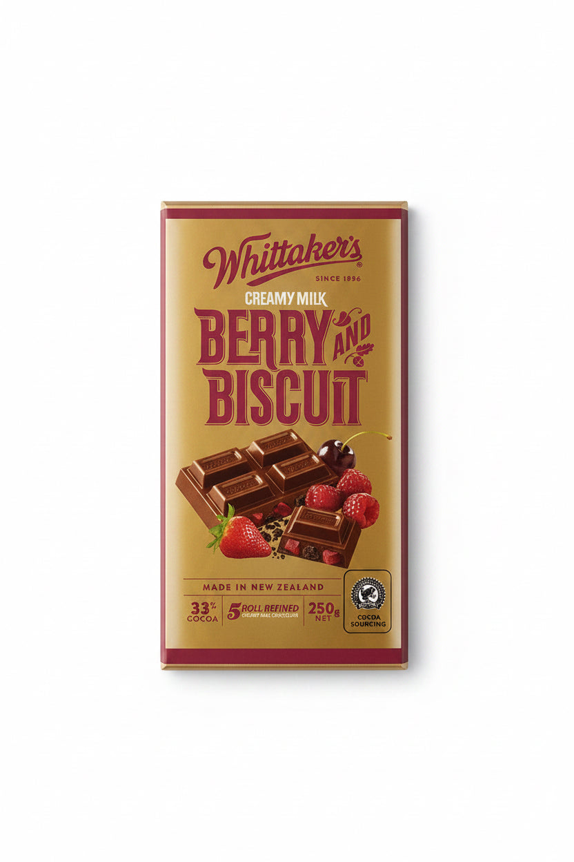 Whittakers Berry & Biscuit  250g