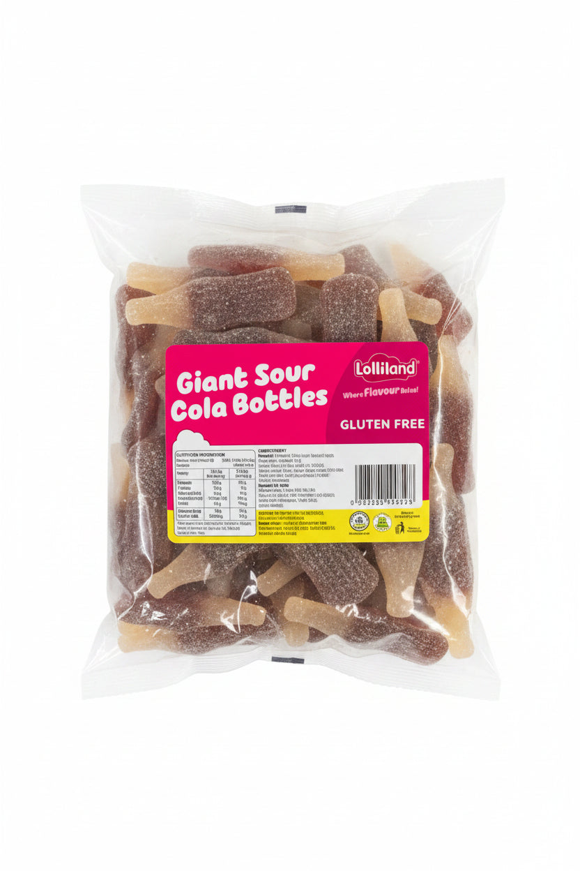 Lolliland Giant Sour Cola Bottles 1kg