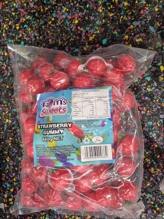 Tom’s Sweets Strawberry Gummy 840g