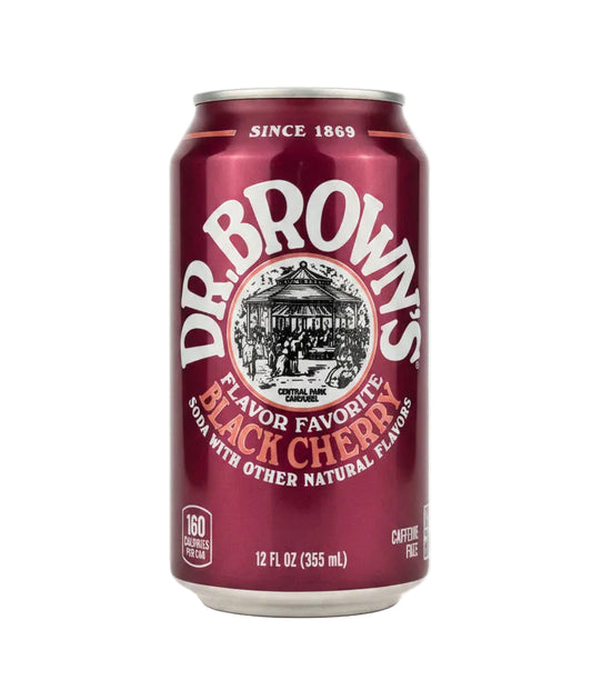 Dr Brown's Black Cherry 355ml