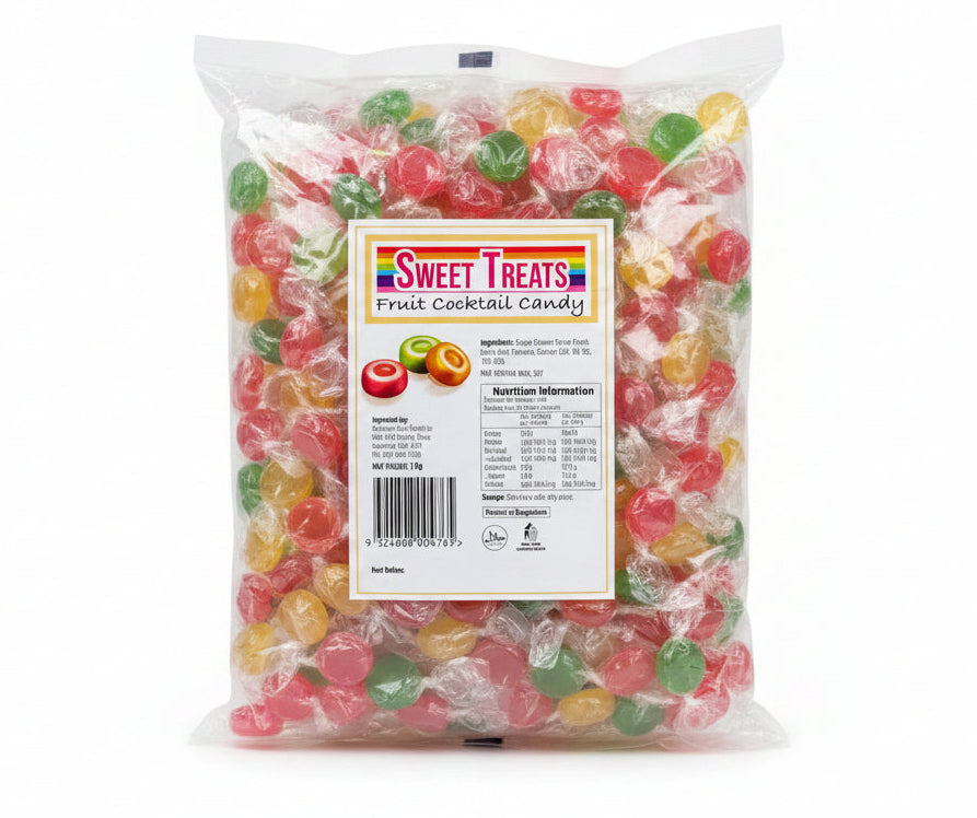 Sweet Treats Fruit Cocktails Candy 1kg